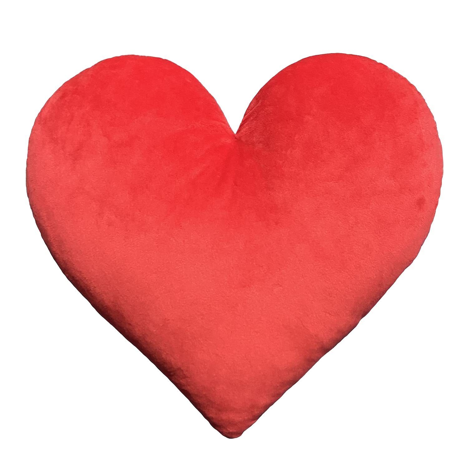 Evz Emoji Heart Emoticon Cushion Stuffed Plush Soft Pillow, Official Certified, 32Cm Red